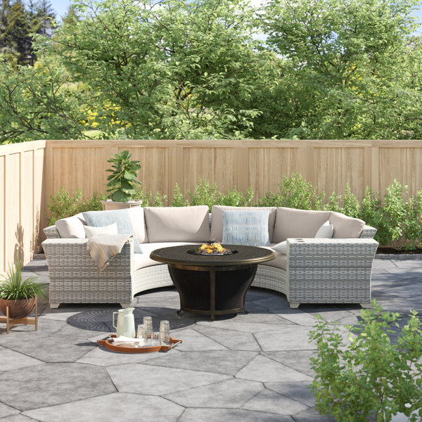 Sol 72 Outdoor™ Waterbury HighDensity Polyethylene (HDPE) Wicker 4